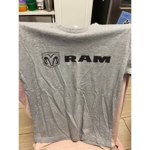 Gray Dodge Ram Shirt Size Large